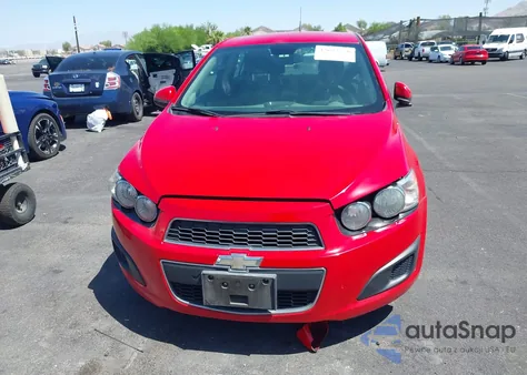 2013 Chevrolet Sonic Lt Auto из США, поврежденный, VIN 1G1JC5SH4D4229798